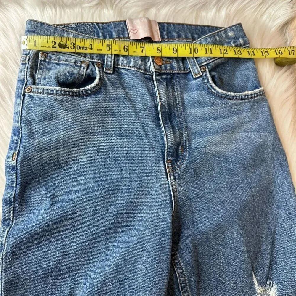 Revice Denim Farrah Medium Wash Jeans Size 28